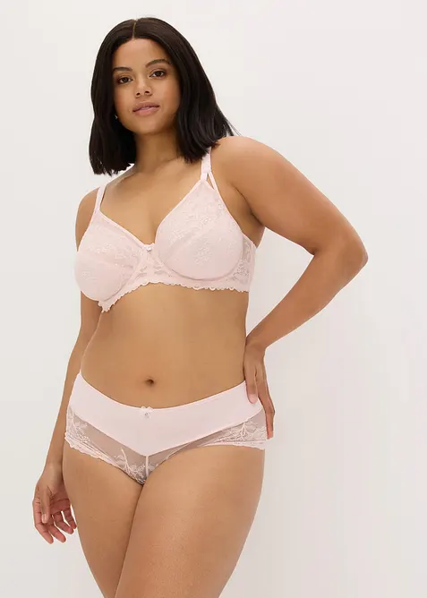 Reggiseno minimizer con pizzo delicato, bonprix