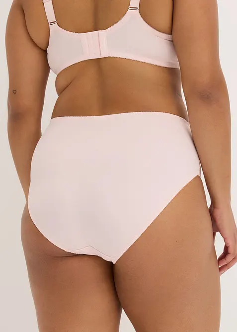 Slip alto con pizzo floreale (pacco da 2), bonprix