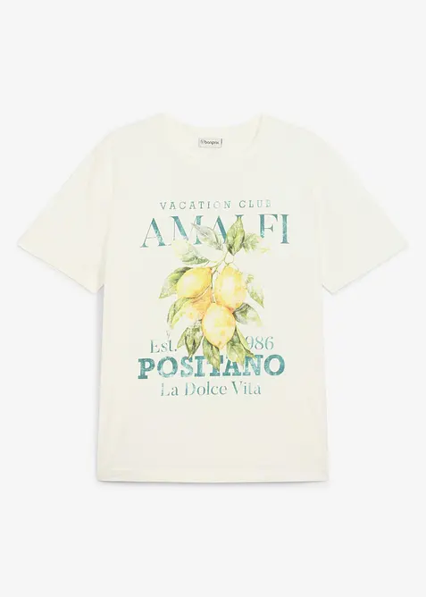 T-shirt in puro cotone biologico, bonprix