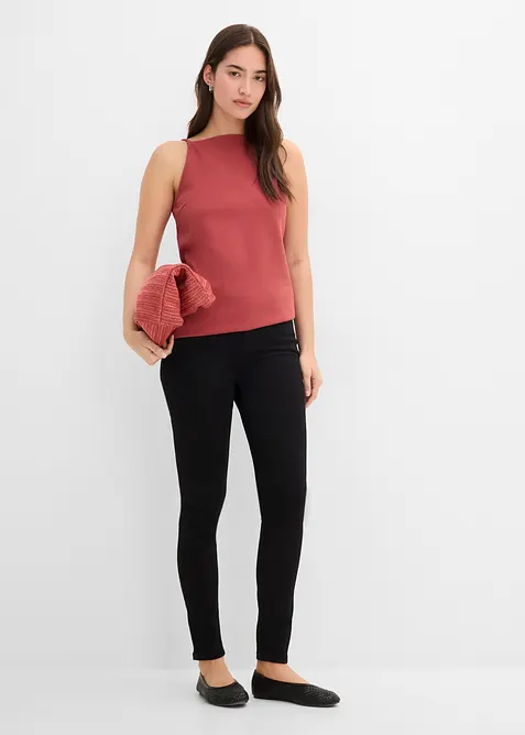 Jeans skinny ultra elasticizzati, vita media, bonprix