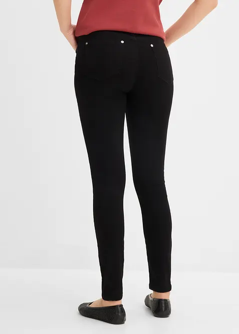 Jeans skinny ultra elasticizzati, vita media, bonprix