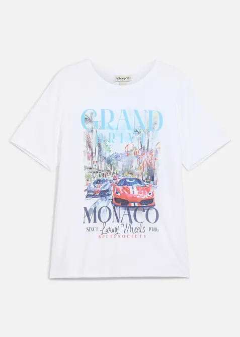 T-shirt in puro cotone biologico, bonprix