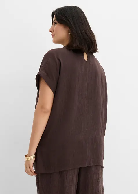 Blusa in mussola morbida, bonprix