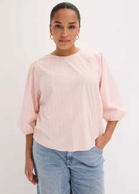 Blusa con maniche voluminose, bonprix