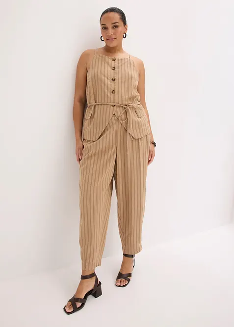 Gliet stile blazer in misto lino rinfrescante, bonprix
