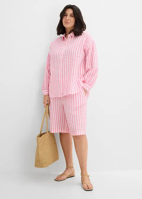 Camicia in mussola di puro cotone, bonprix
