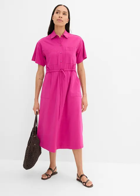Abito in jersey di cotone elasticizzato, bonprix