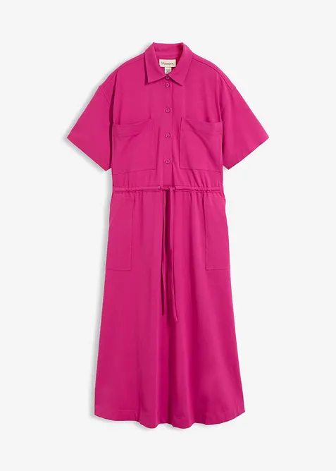 Abito in jersey di cotone elasticizzato, bonprix