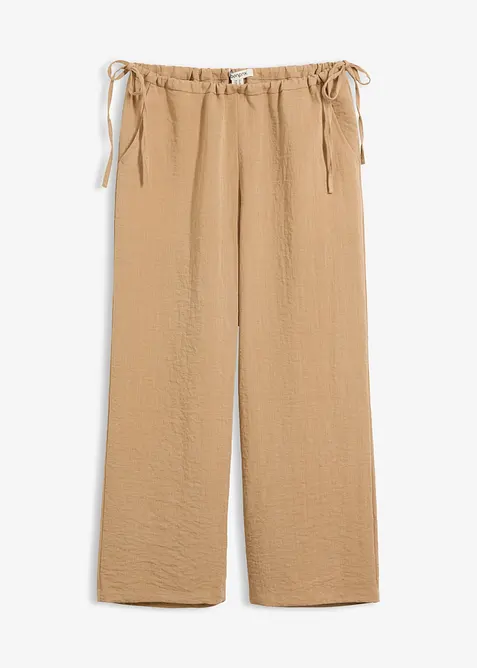Pantaloni culotte in misto viscosa, bonprix