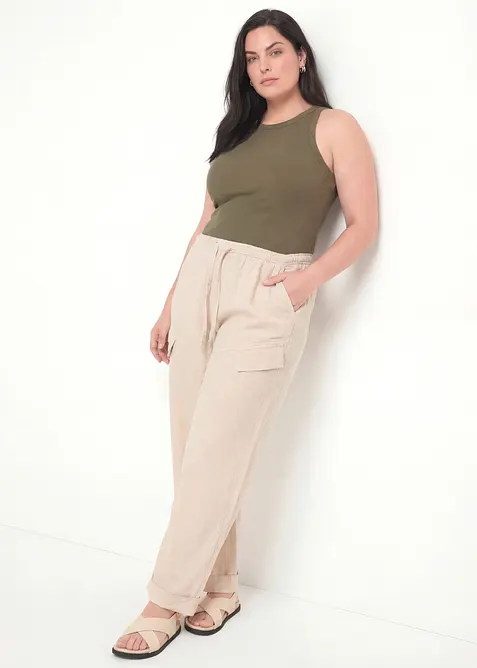 Canotta a coste, bonprix