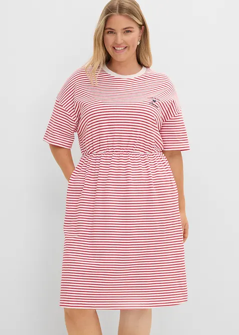 Abito in jersey di puro cotone, bonprix