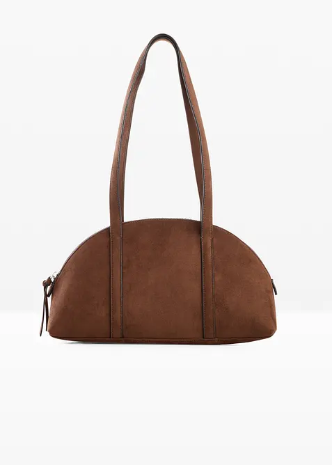 Borsa a tracolla in similpelle scamosciata, bonprix