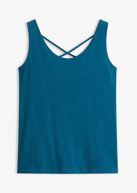 Top in jersey in puro cotone biologico, bonprix