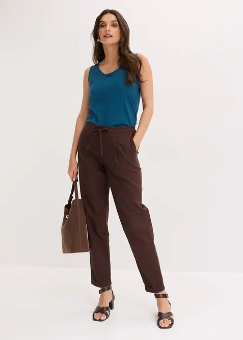 Top in jersey in puro cotone biologico, bonprix