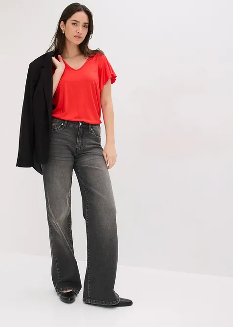 Maglia in morbida viscosa, bonprix