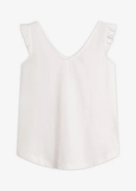 Top in puro cotone biologico, bonprix