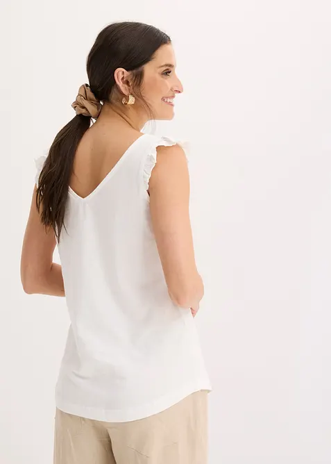 Top in puro cotone biologico, bonprix