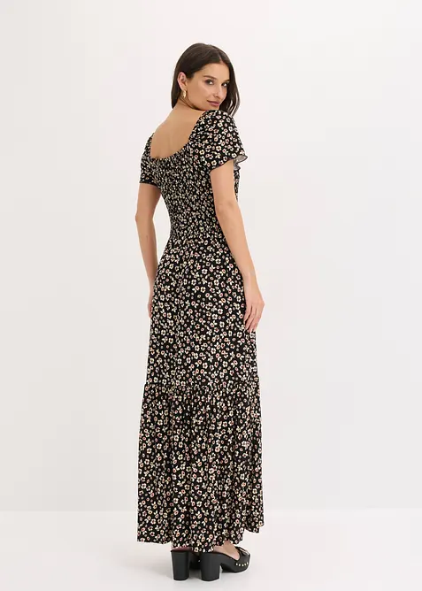 Abito lungo in misto viscosa, bonprix