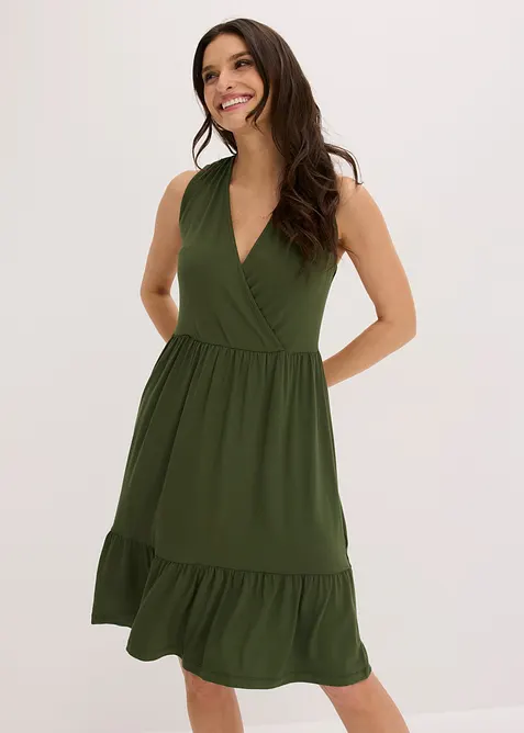 Abito in jersey di misto viscosa, bonprix