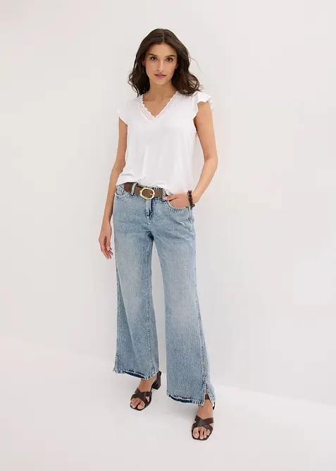 Maglia in misto viscosa, bonprix