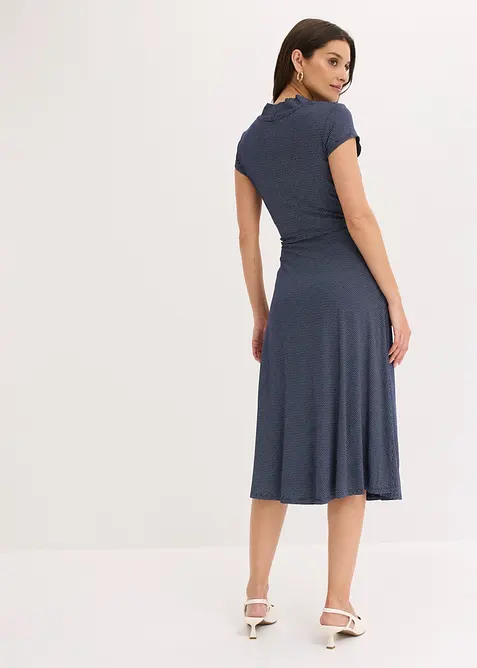 Abito midi in misto viscosa, bonprix