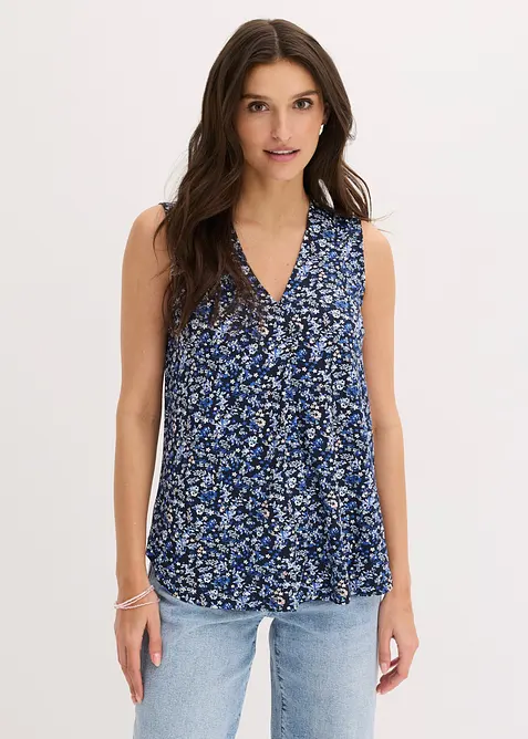 Top in misto viscosa, bonprix
