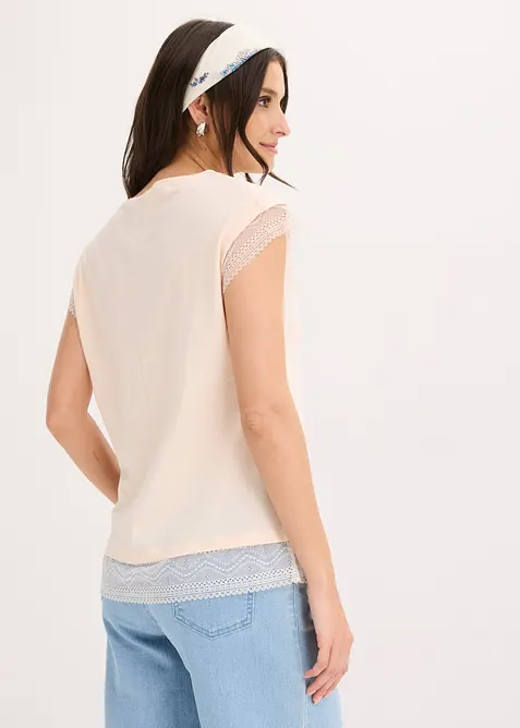 Maglia boxy in cotone, bonprix
