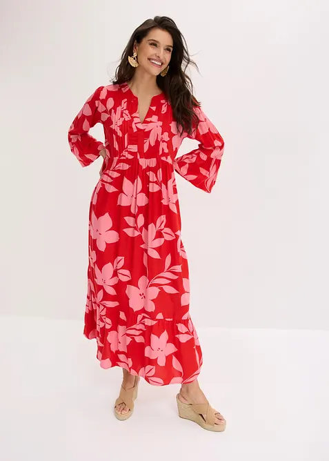 Abito lungo in viscosa fluida, bonprix