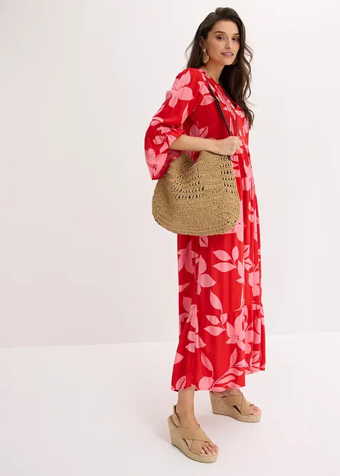 Abito lungo in viscosa fluida, bonprix