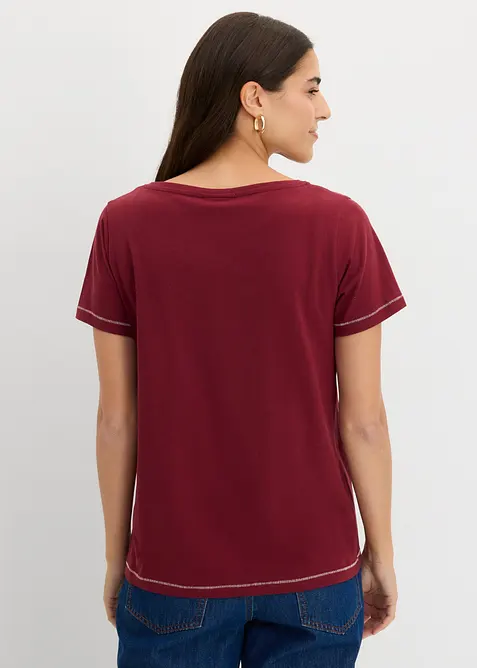 T-shirt in puro cotone, bonprix