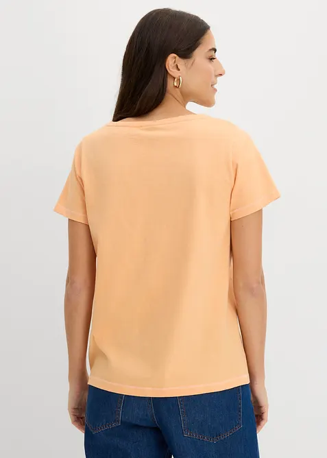 T-shirt in puro cotone, bonprix