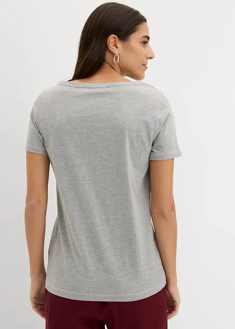 T-shirt in puro cotone, bonprix