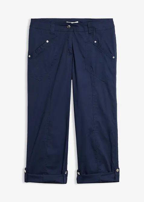 Pinocchietti cargo elasticizzati, bonprix