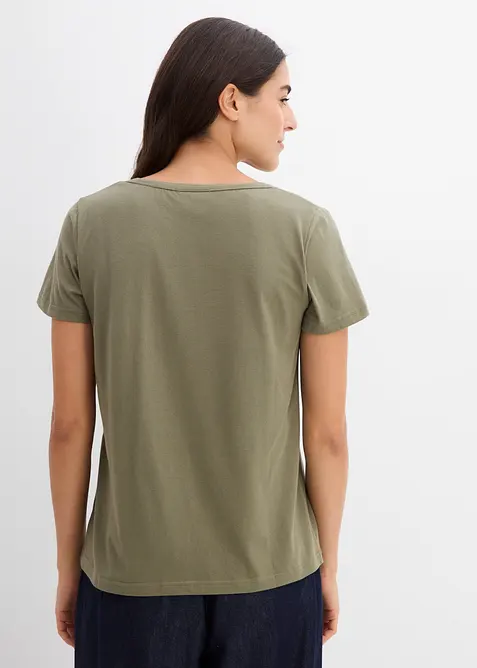 Maglia con scollo particolare, bonprix
