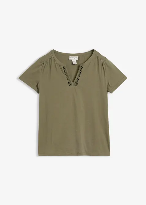 Maglia con scollo particolare, bonprix
