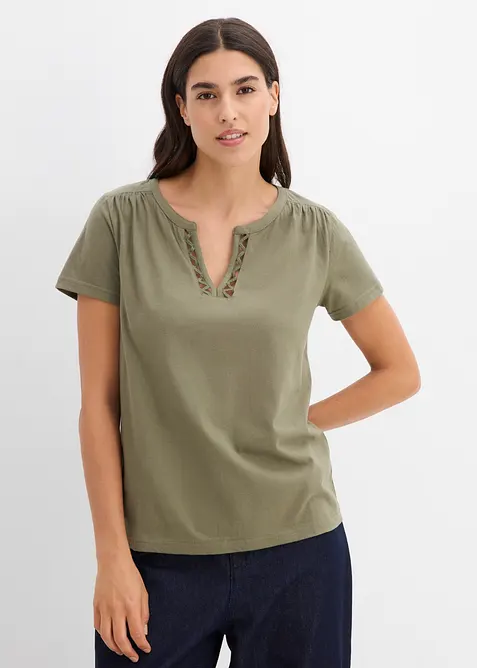 Maglia con scollo particolare, bonprix