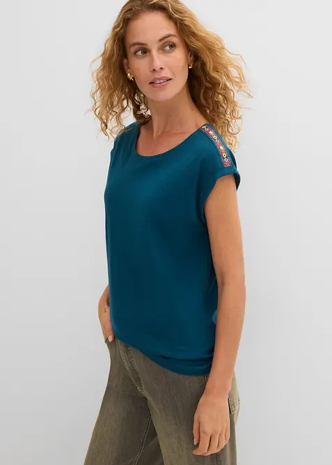 T-shirt in puro cotone biologico, bonprix