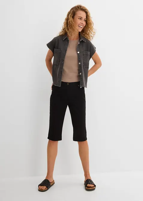 Bermuda di cotone con cinta comoda, bonprix