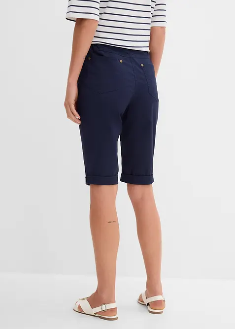 Bermuda di cotone con cinta comoda, bonprix