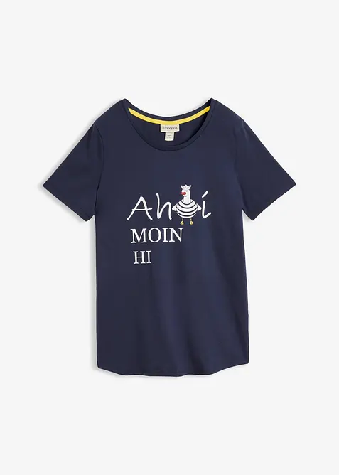 T-shirt in misto cotone, bonprix