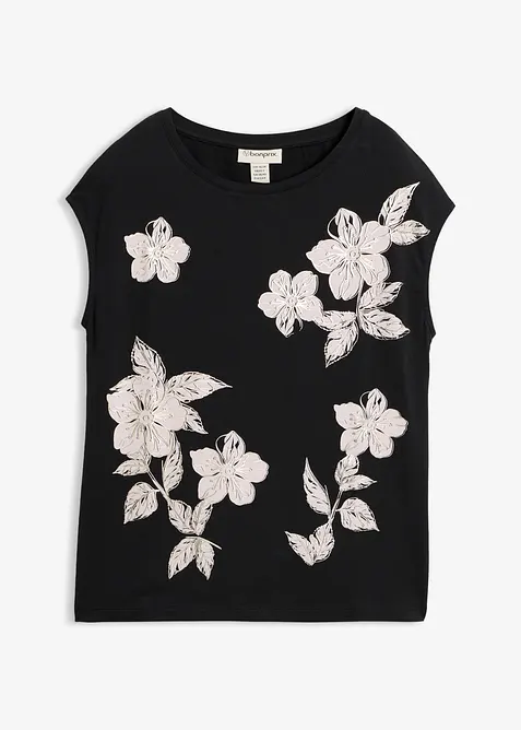 Maglia in fantasia floreale, bonprix