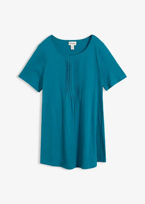 T-shirt svasata a maniche corte, bonprix