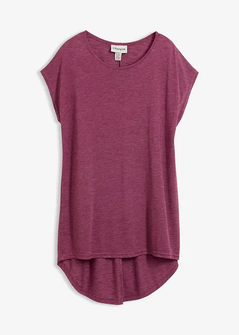 Maglia lunga in misto viscosa, bonprix