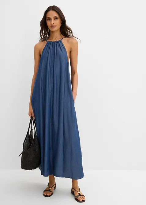 Abito di jeans in lyocell fluente, bonprix