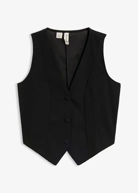 Gilet elegante in interlock resistente, bonprix