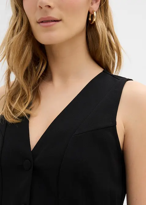 Gilet elegante in interlock resistente, bonprix