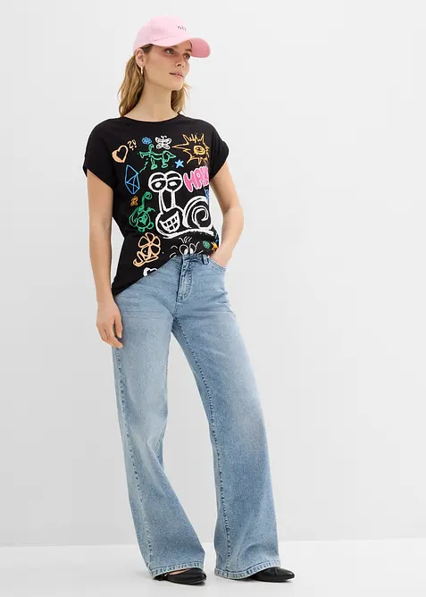 T-shirt stampata, bonprix