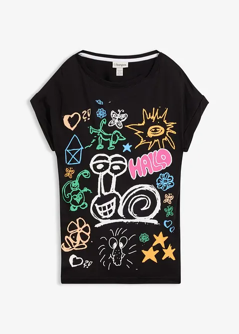 T-shirt stampata, bonprix