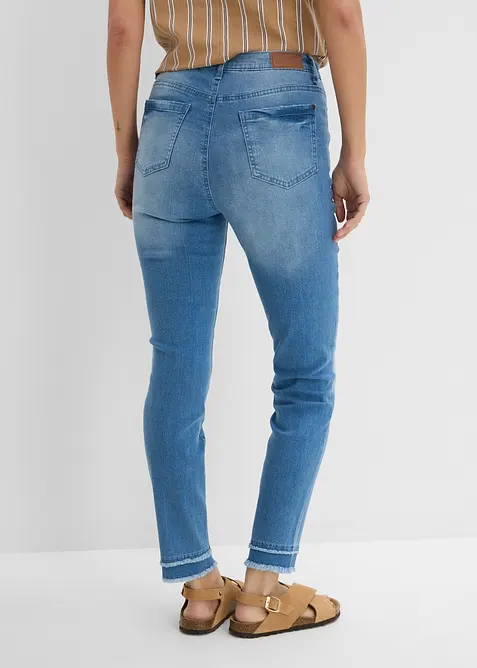 Jeans cropped elasticizzati e ultra morbidi, bonprix