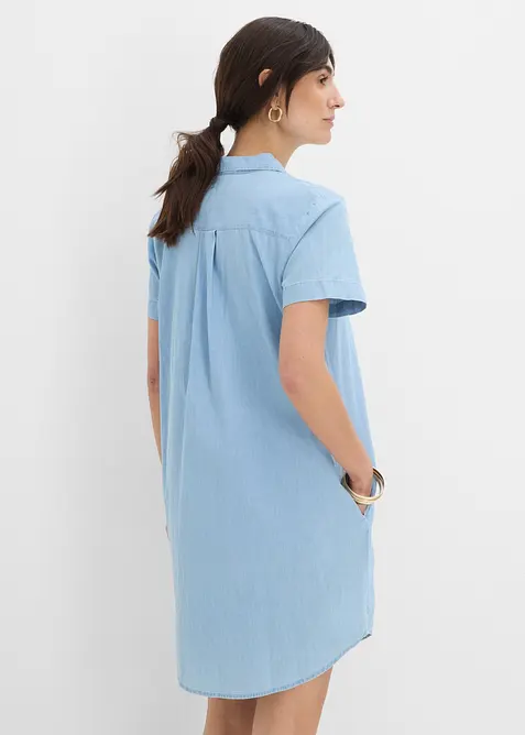 Abito di jeans a maniche corte, bonprix